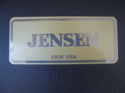 Шильдик Jensen