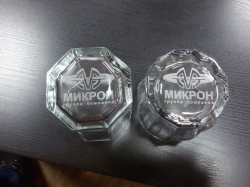 Гравировка на стаканах для ГК Микрон