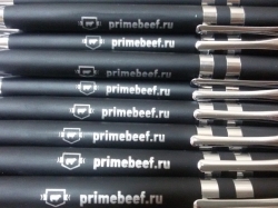 Логотип компании на ручку