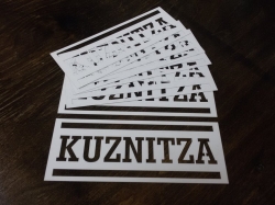 Рекламный трафарет