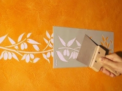 Трафареты для рисунков на стенах